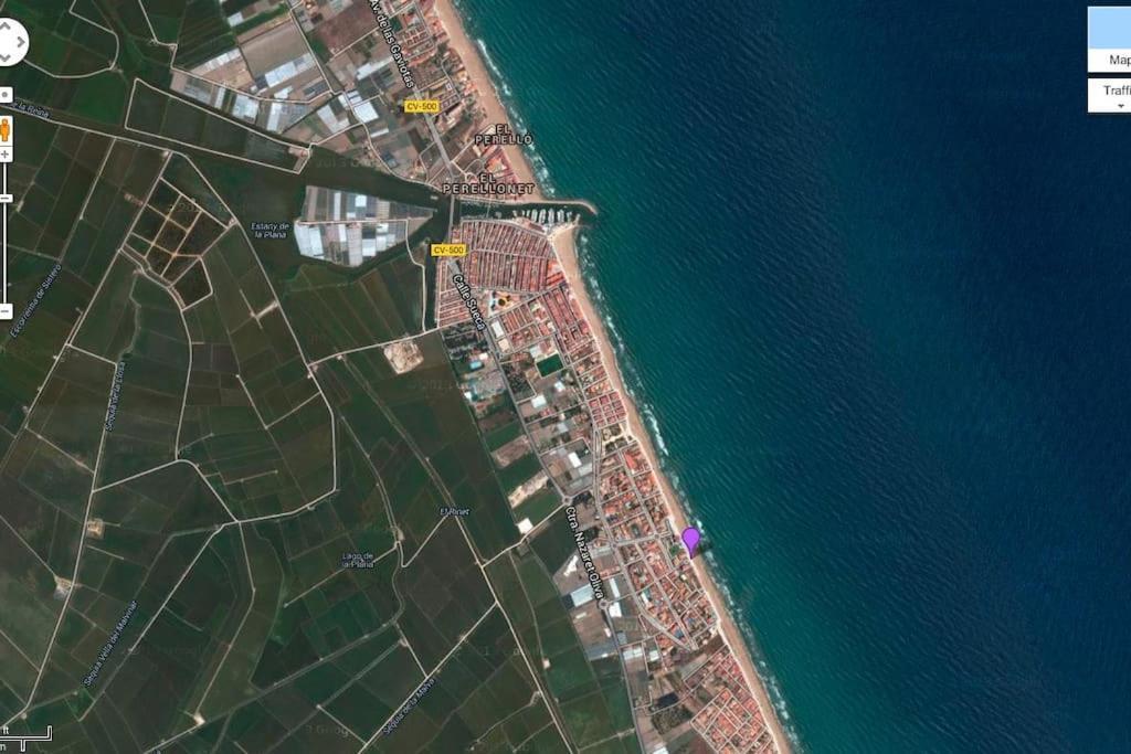 Beachfront House, Valencia, Wifi, Paddle Surf Board, Incredible Views Суэка Экстерьер фото